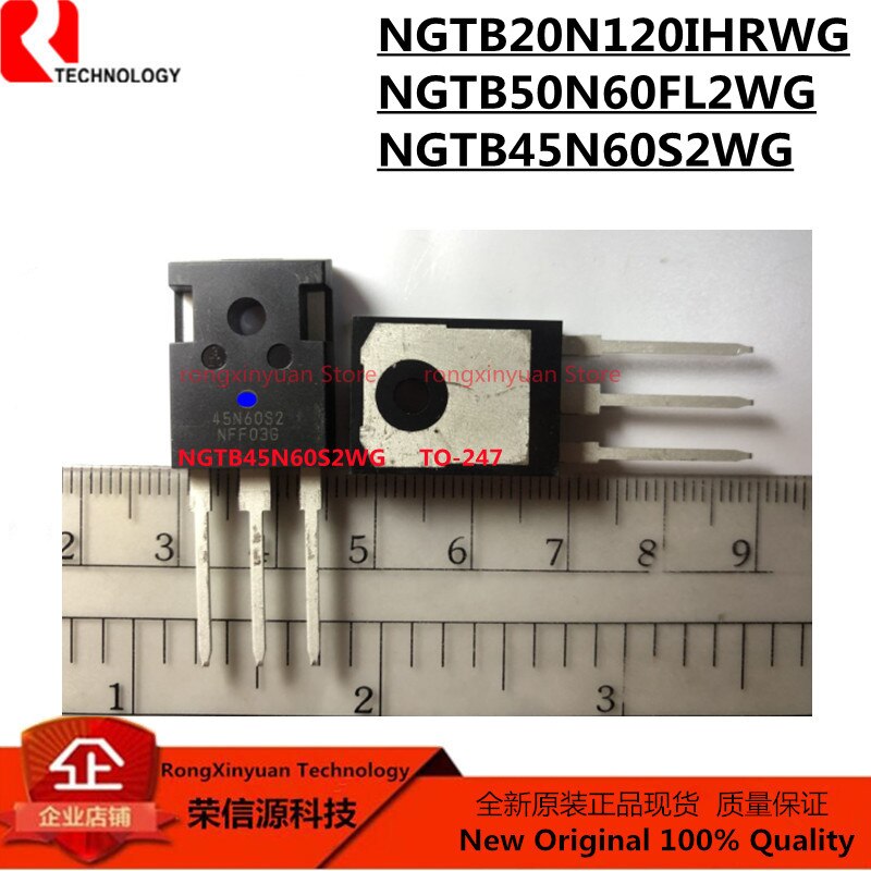 5pcs NGTB20N120IHRWG NGTB20N120IHR 20N120IHR NGTB45N60S2WG NGTB45N60S2 45N60S2 NGTB50N60FL2WG NGTB50N60FL2 50N60FL2 